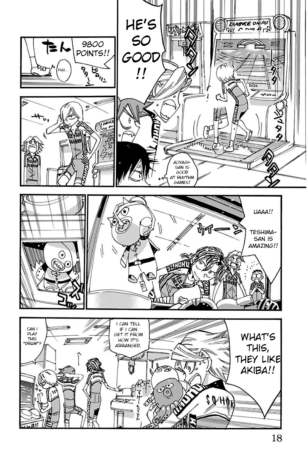 Read Yowamushi Pedal En Manga Online