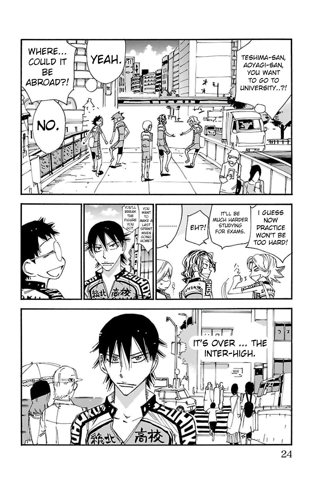 Read Yowamushi Pedal En Manga Online