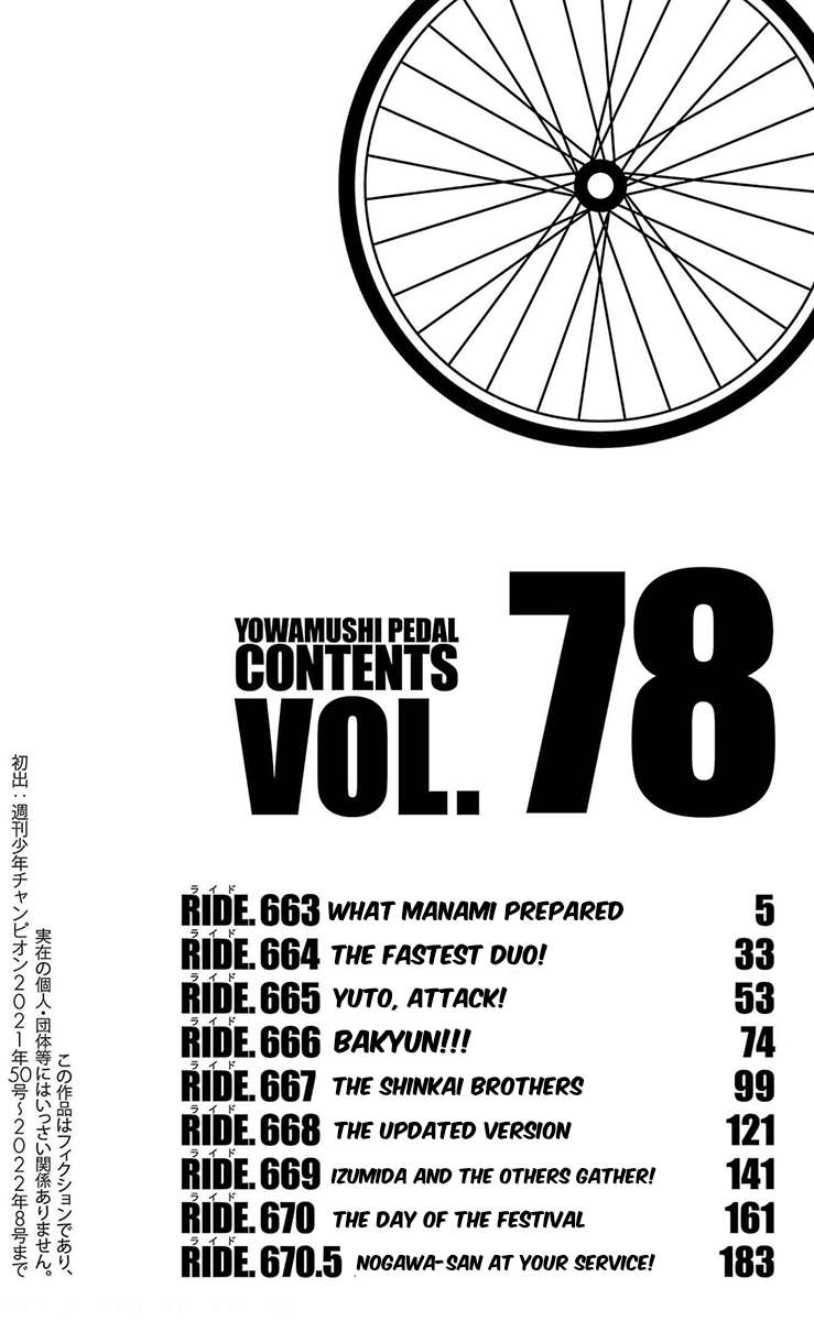 Read Yowamushi Pedal En Manga Online
