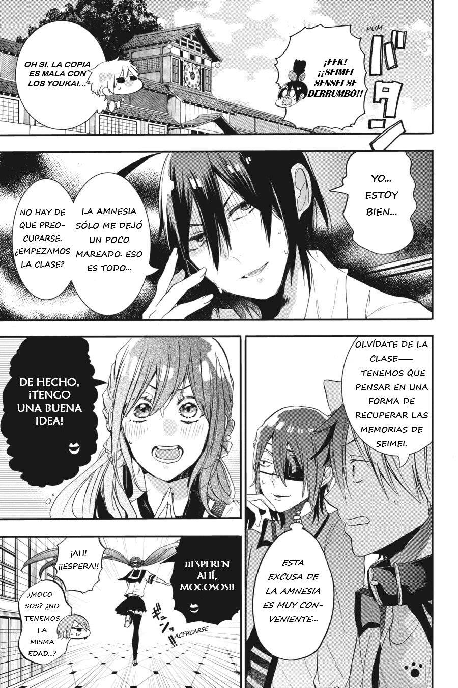 Read Yokai Gakkou No Sensei Hajimemashita Es Manga Online