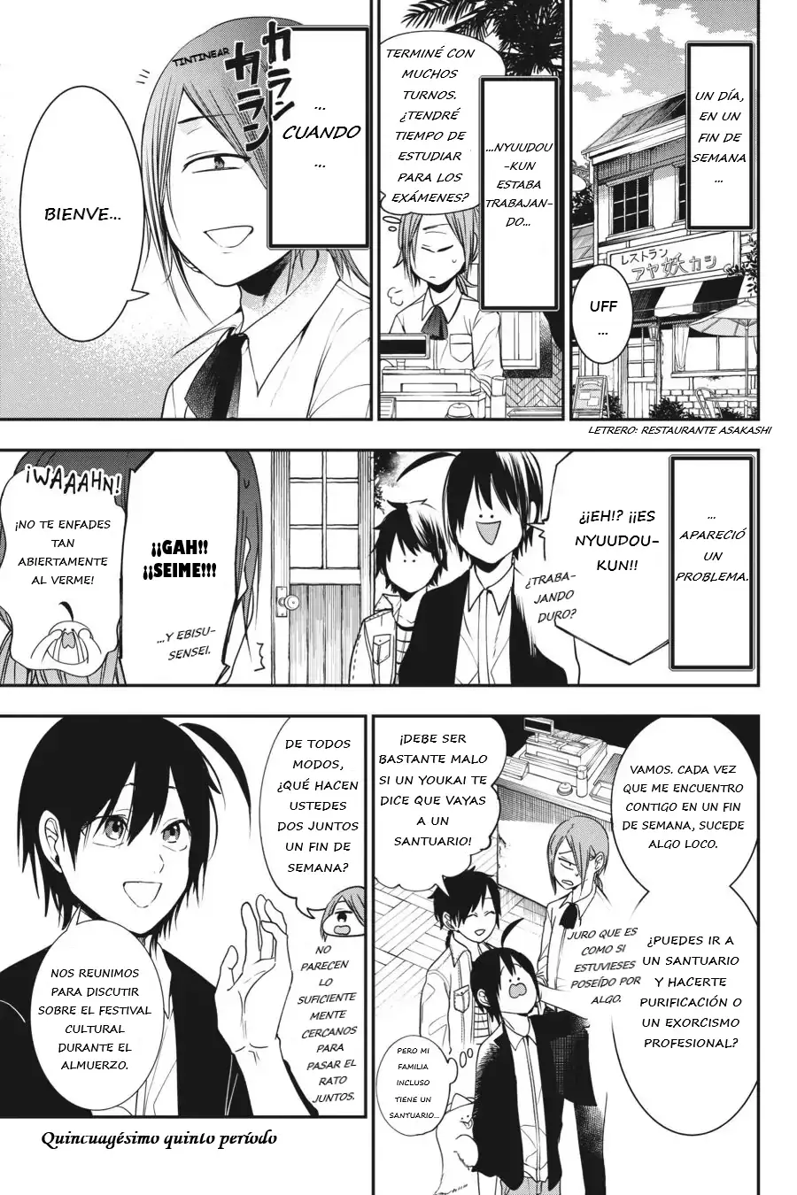 Read Yokai Gakkou No Sensei Hajimemashita Es Manga Online